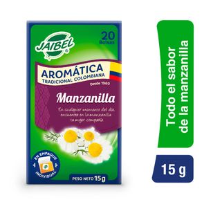 Aromática Manzanilla x 20Bolsas Jaibel