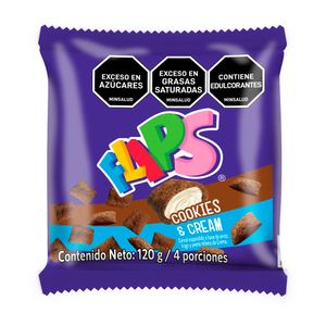Cereal Flips galletas y crema x120g