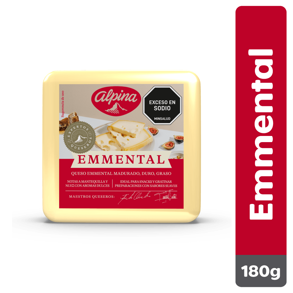 Queso Emmenthal Alpina x200g
