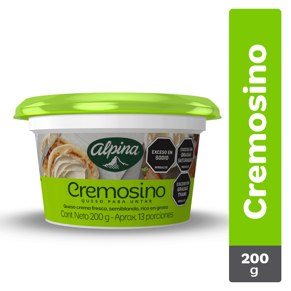 Queso crema Alpina x200g