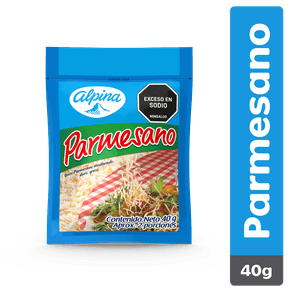 Queso parmesano Alpina bolsa x40g