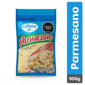 Queso parmesano Alpina bolsa x100g
