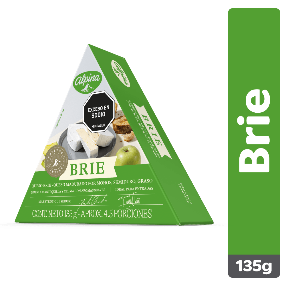 Queso brie Alpina x135g