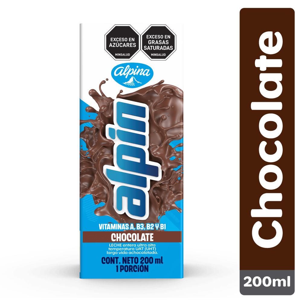 Leche Alpín chocolate x200ml