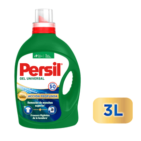Detergente Líquido Persil Universal Acción Profunda 3 lt