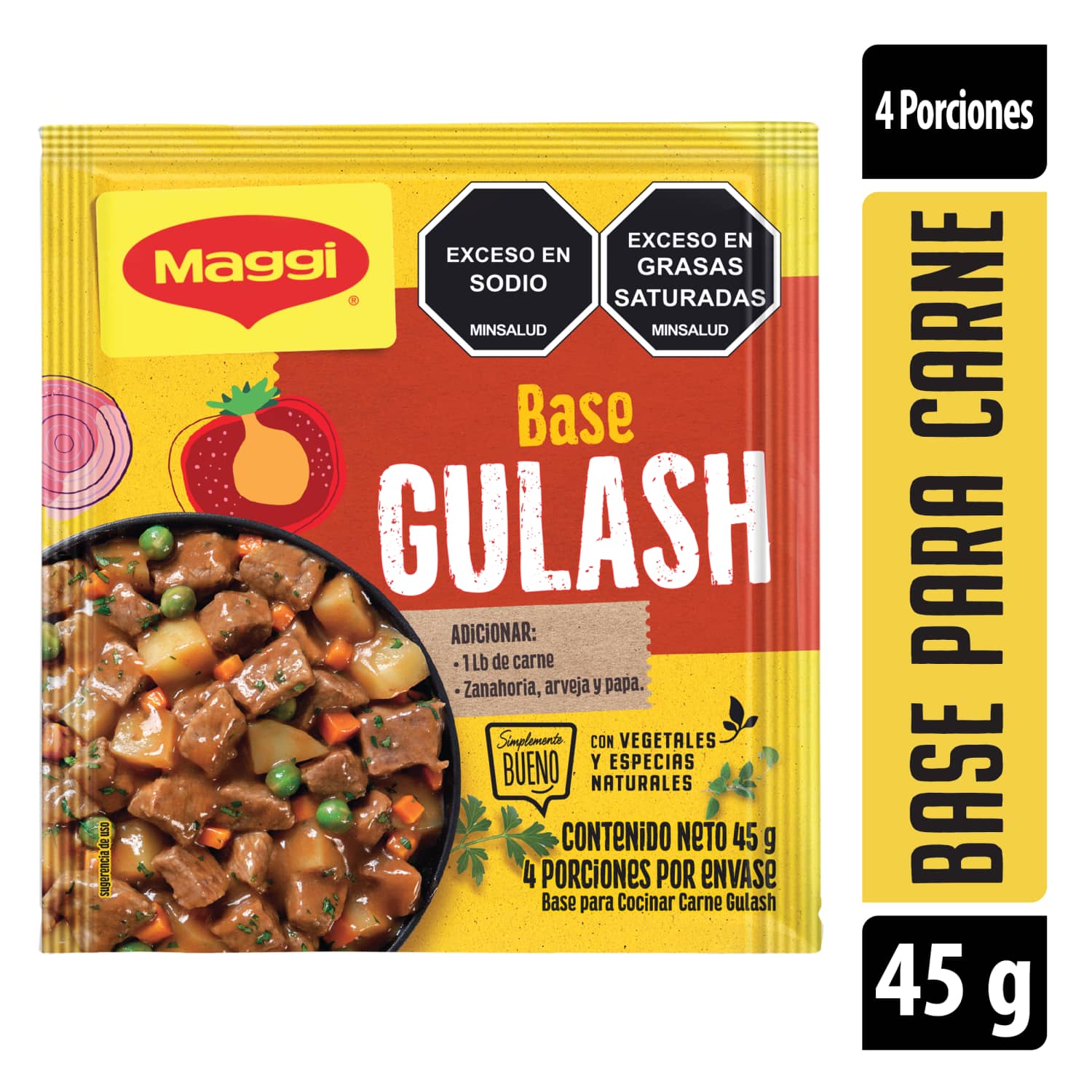 Base para carnes Gulasch Maggi x45g