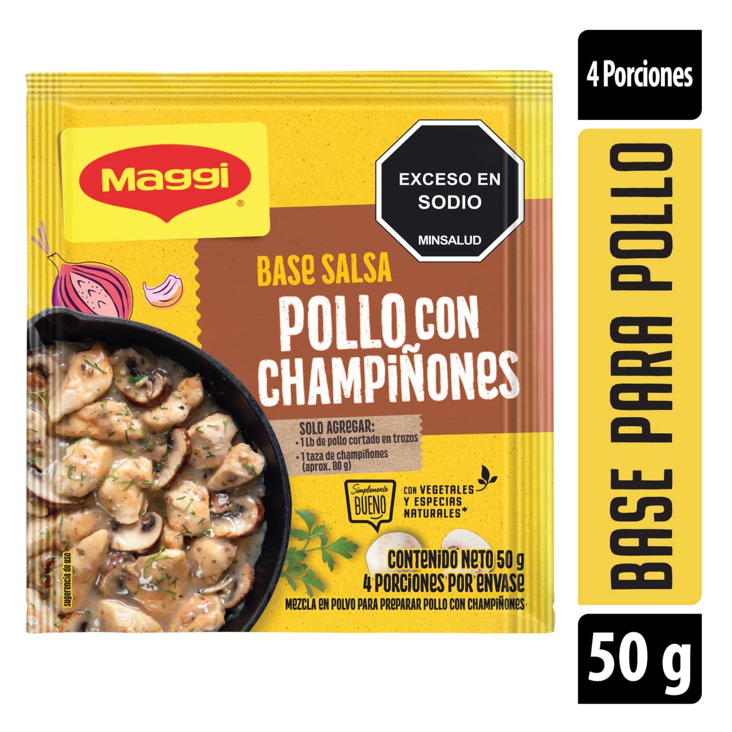 Base para pollo con Champiñones Maggi x50g