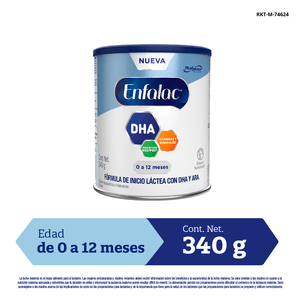 Fórmula Infantil Enfalac de Inicio 0 a 12 meses - 340G