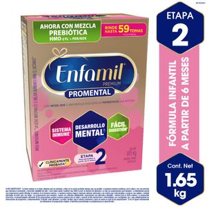 Fórmula Infantil Enfamil Premium Promental Etapa 2 - Caja 1650G