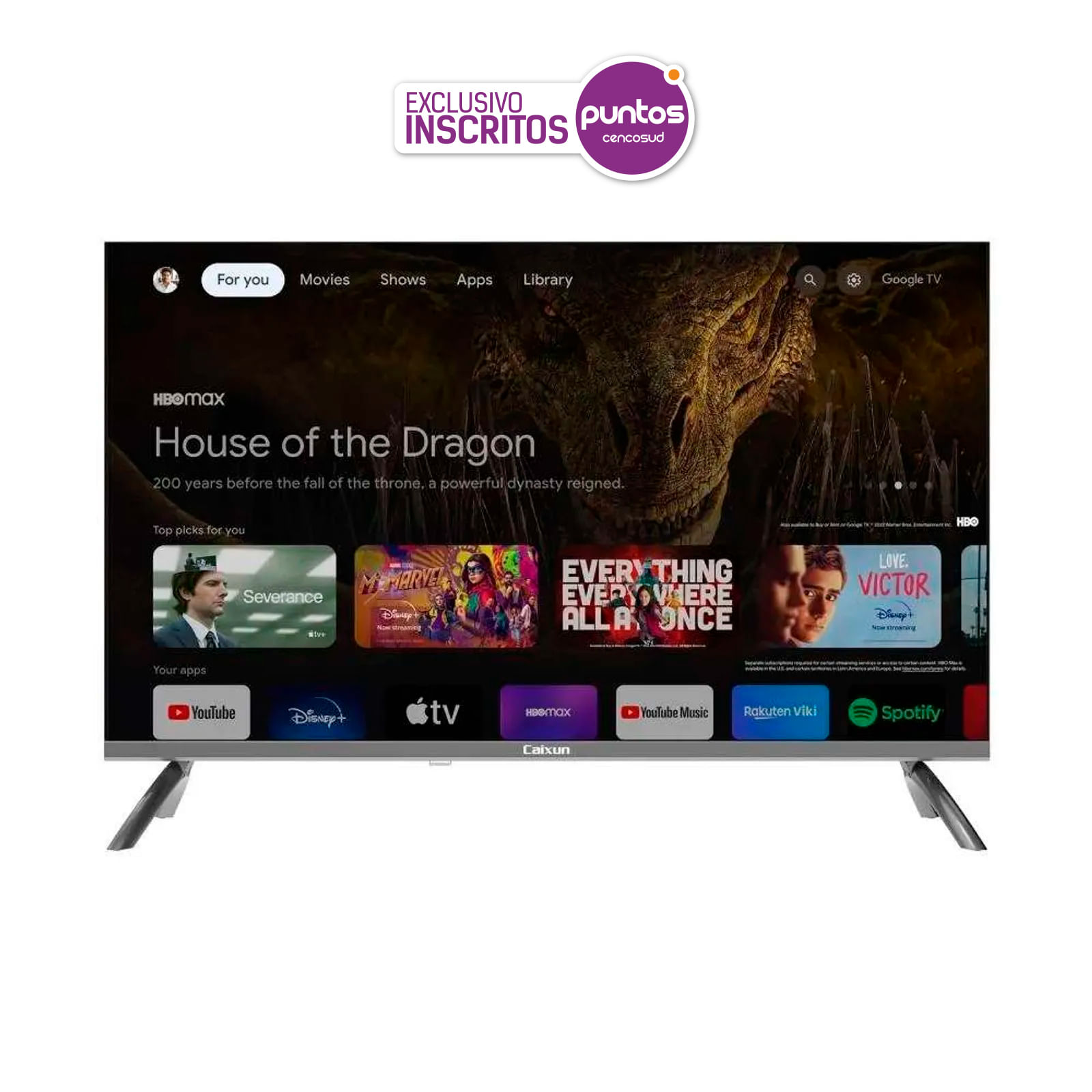 Televisor Caixun 32" DLED HD Smart Tv C32VAHG