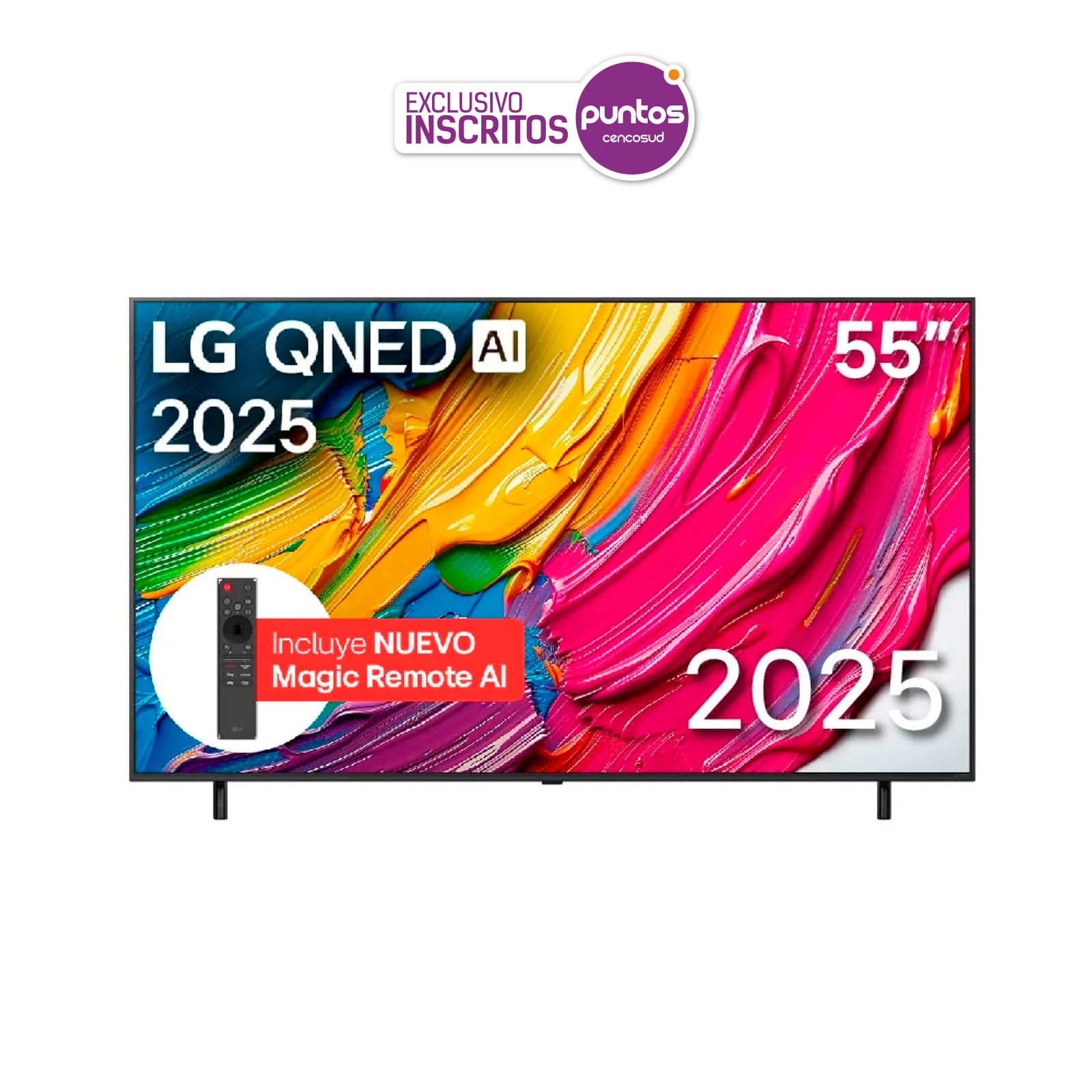 Smart TV Qned UHD 4K 55" LG 55QNED80ASA