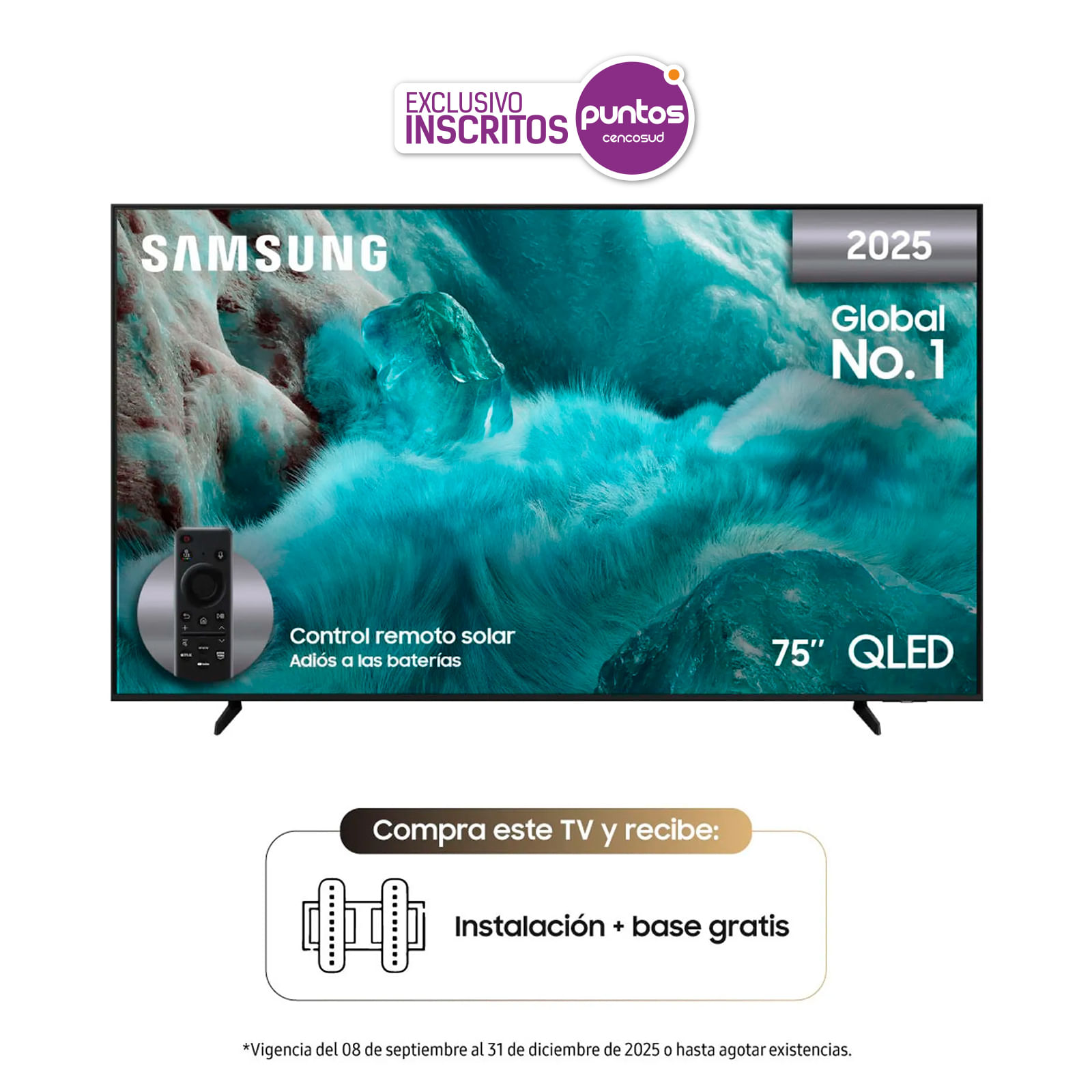 Smart TV Qled UHD 4k 75" Samsung QN75Q7FAAKXZL