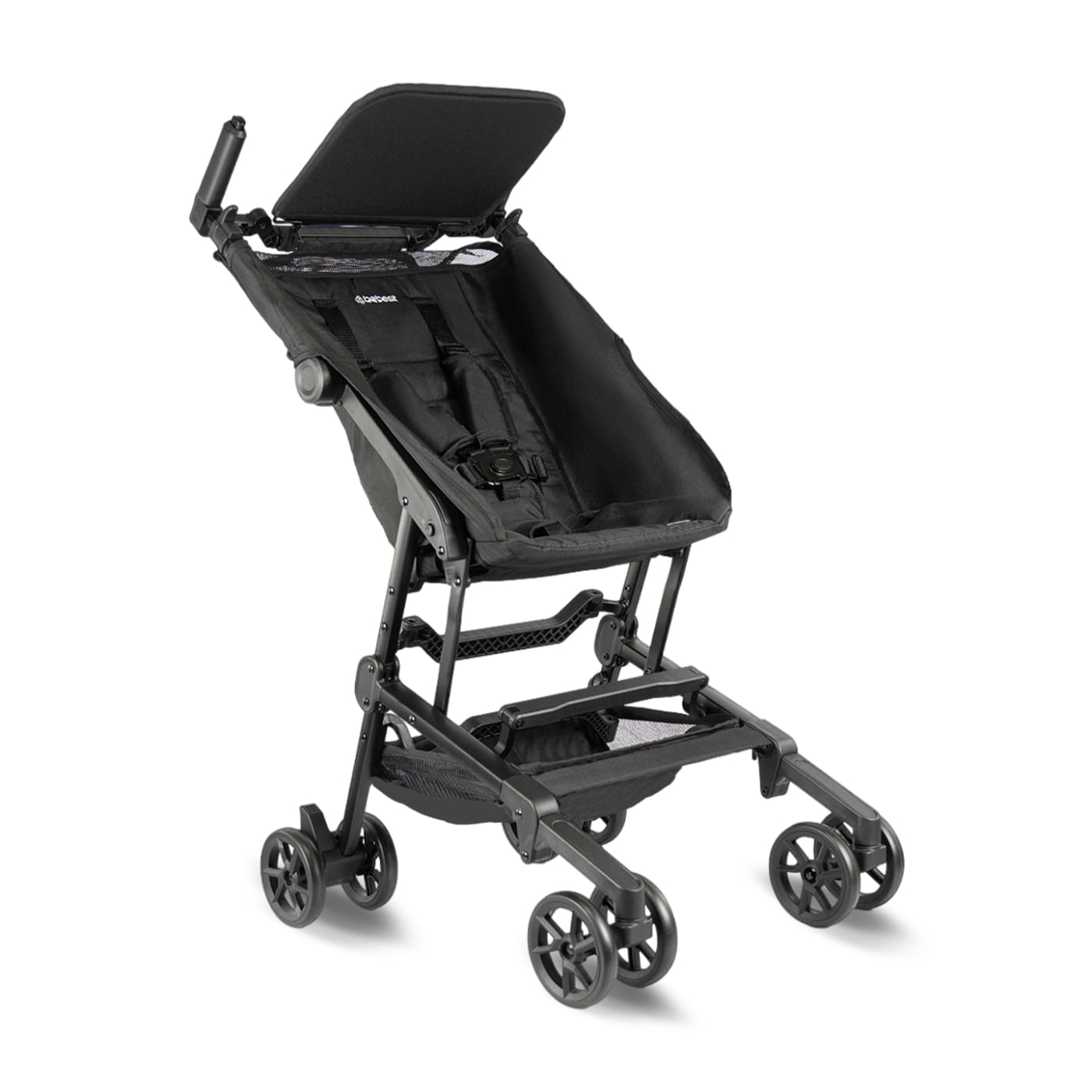 Coche para Bebé Ultracompacto Tipo Maleta Nano Negro Premium