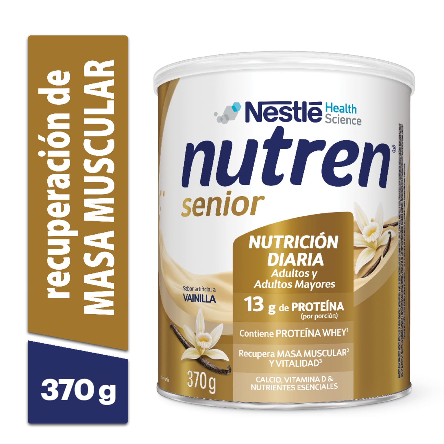 Complemento Alimenticio Nutren Senior Vainilla Lata x 370gr