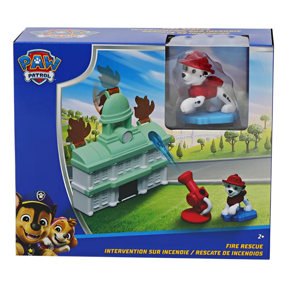 Paw Patrol Mini Set Marshall Rescate de Incendios