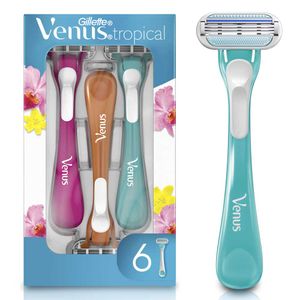 Cuchilla de Afeitar GILLETTE Venus Tropical 6 uds