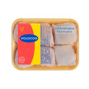 contramuslo Blanco con Piel Bandeja x6 Un Pollo Coa