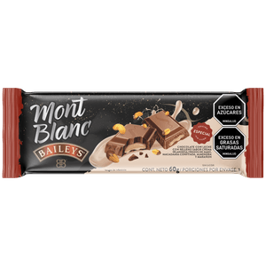 Chocolatina Mont Blanc Baileys Ed.Ltda 60g