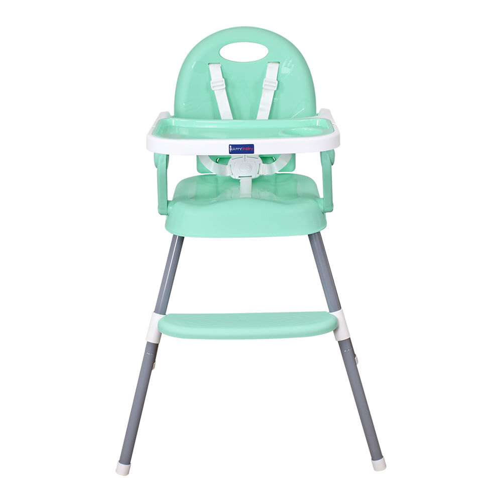 Silla Comedor Bebé 3en1 Cp7000 Verde Happy Baby
