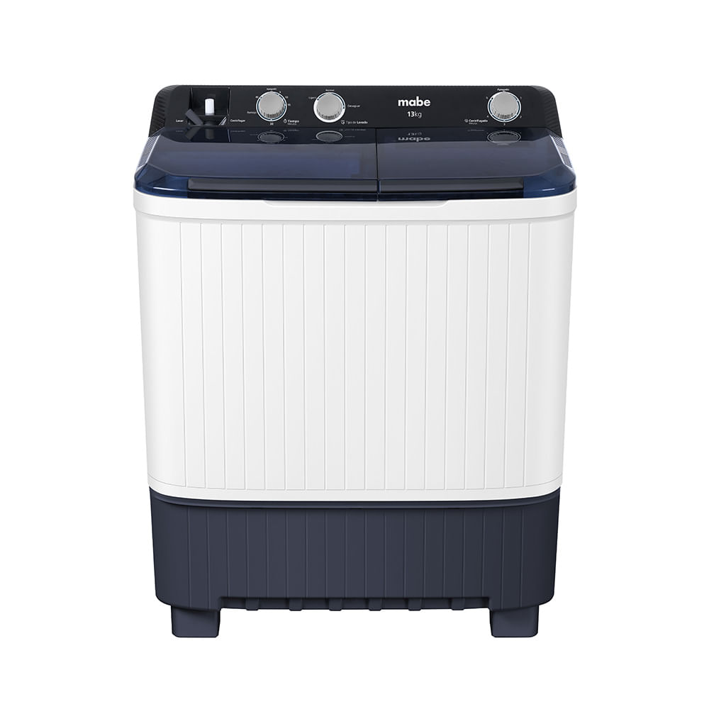 Lavadora Mabe Semiautomática 13 kg LMD3123HBAB0 Blanca