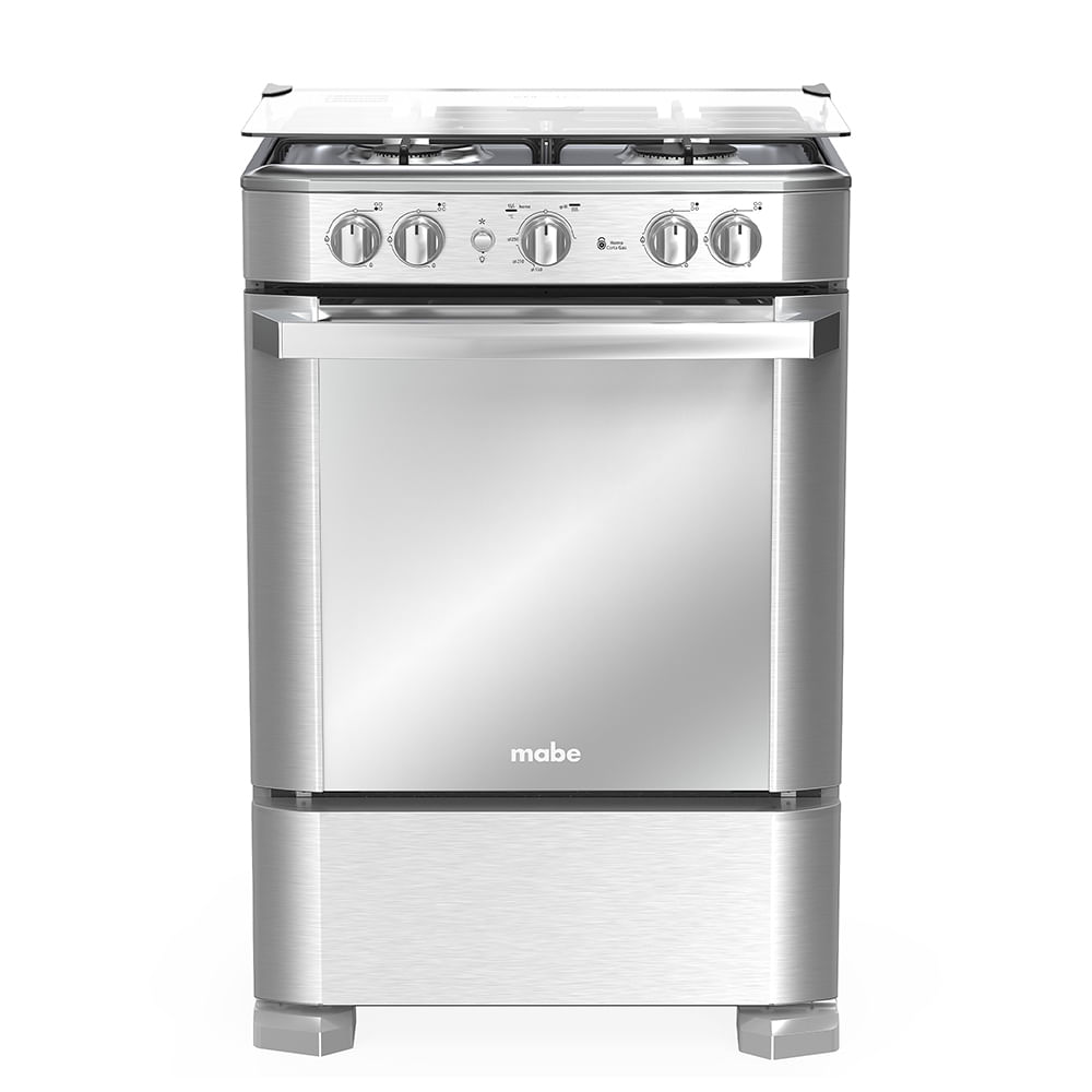Estufa a Gas 60 cm Inox Mabe EMC6050Nfx1