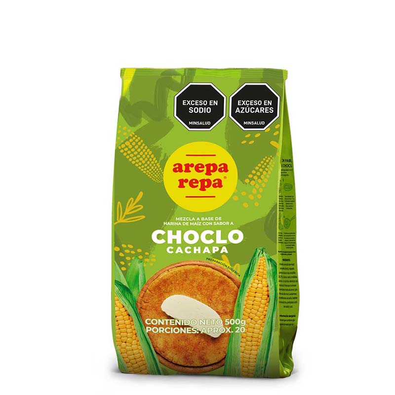 Mezcla Arepa-Repa Sabor a Choclo 500g