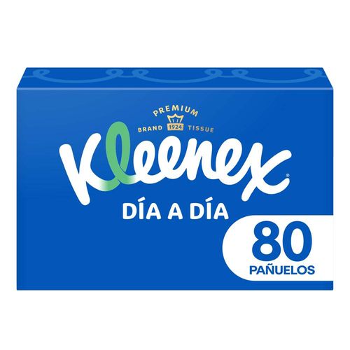 Pañuelos Faciales Kleenex 80 Unidades Pañuelos Faciales Kleenex x80und