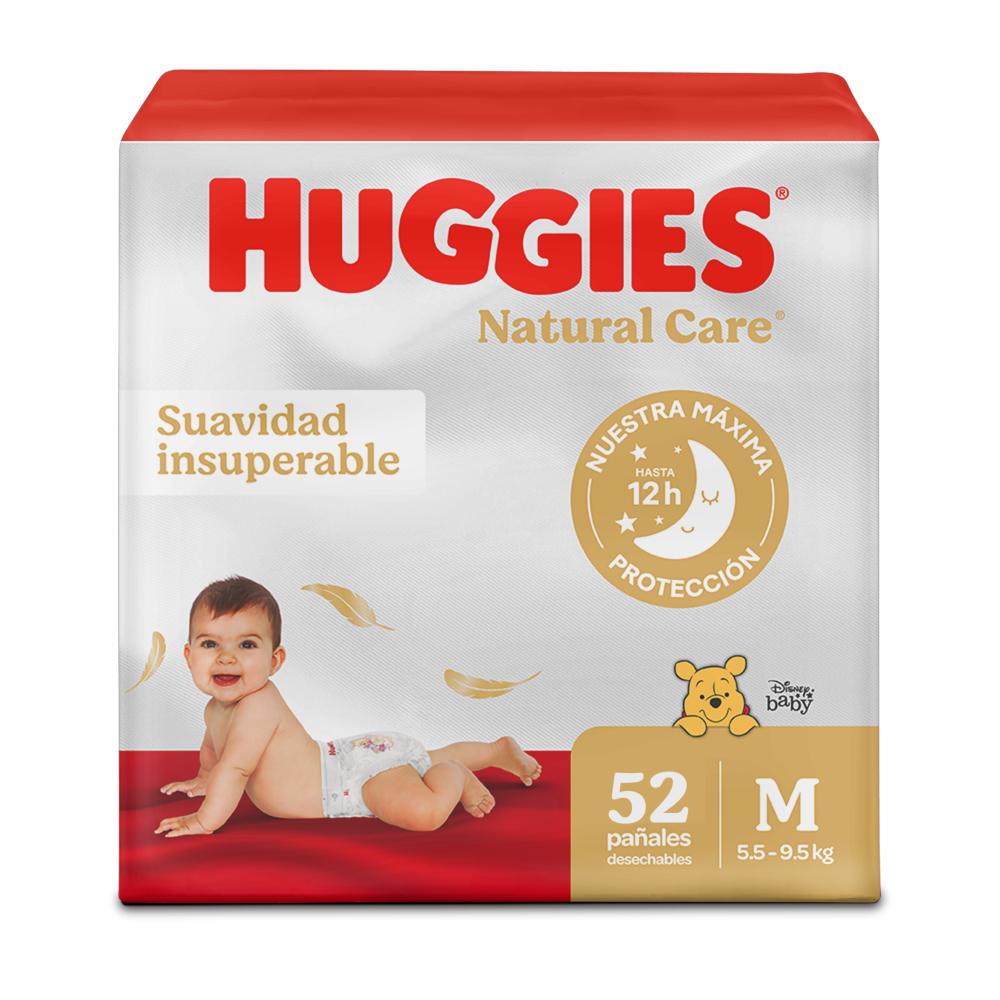 Pañales Huggies Natural Care M 60 Unidades