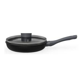 Sartén Grey 24 cm Aluminio Forjado Con Tapa KW