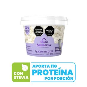 Queso ricotta San Martín para untar x270g
