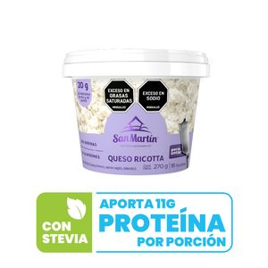 Queso ricotta San Martín para untar x270g