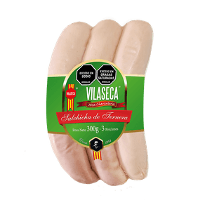 Salchicha vilaseca ternera x300g