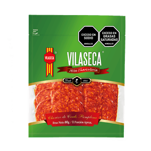Chorizo vilaseca cerdo pamplona x80g