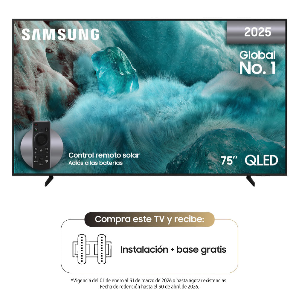 Smart TV Qled UHD 4k 75" Samsung QN75Q7FAAKXZL