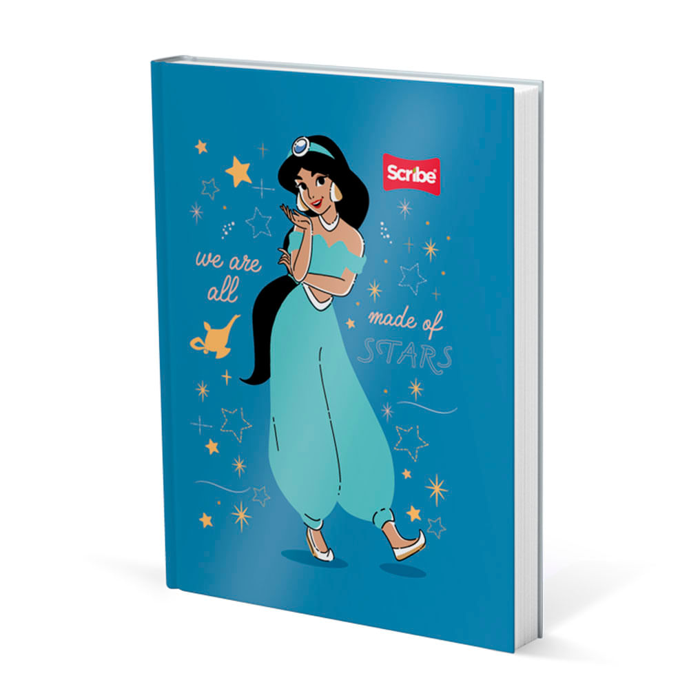 Cuaderno Cosido Pasta Dura 85 Princesas 100 Hojas Cuadriculado Scribe Surtido