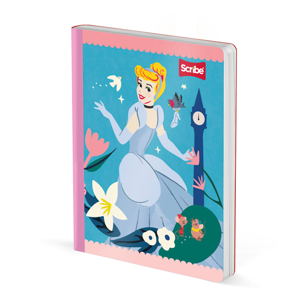 Cuaderno Cosido Minnie 100 Hojas Precubitos Scribe Surtido