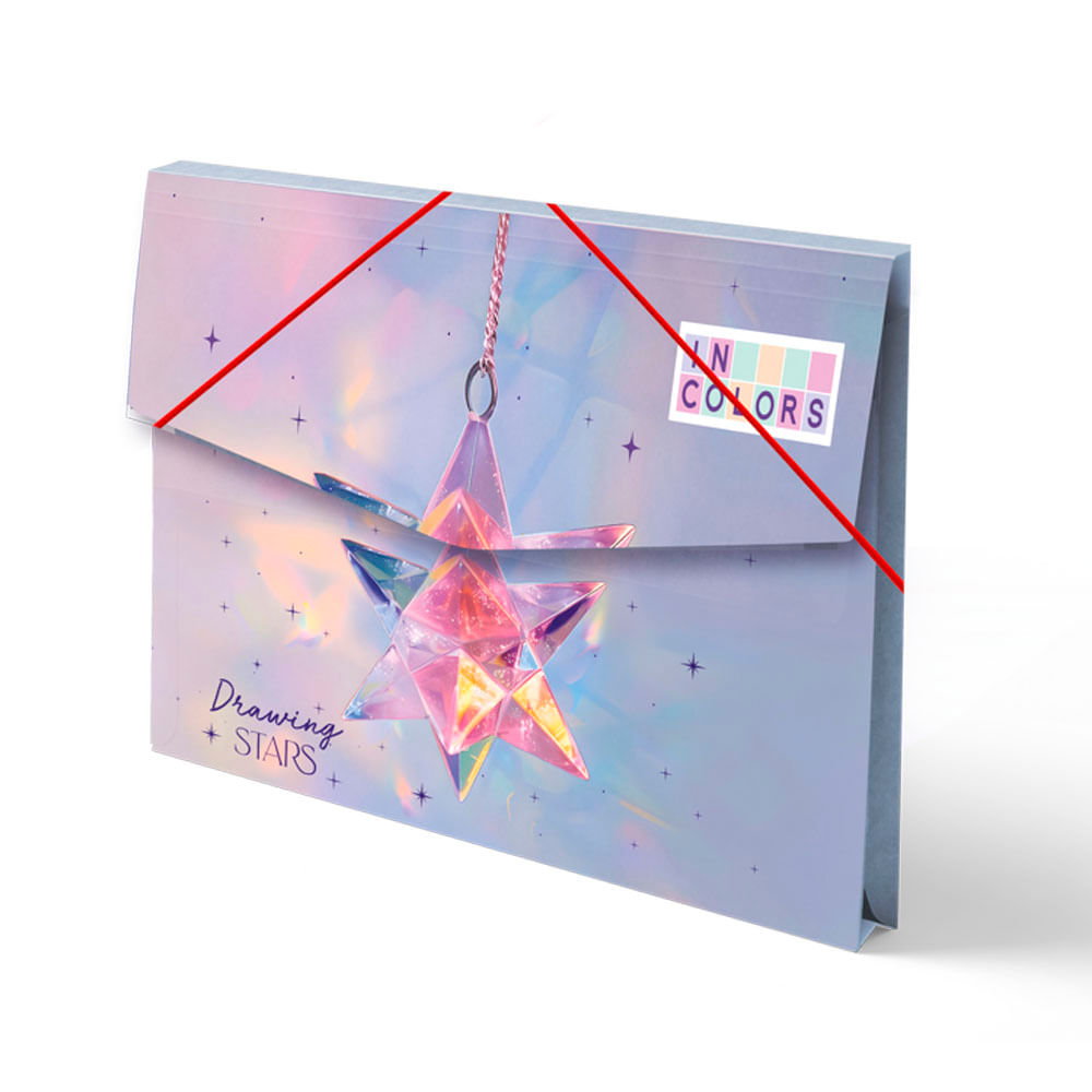 Carpeta Fuelle Plástica Tamaño Oficio Incolors Scribe