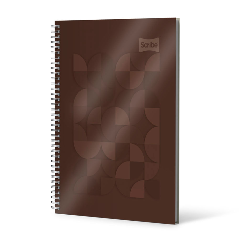 Cuaderno Argollado Pasta Dura 95 Sport Masculino 80 Hojas Rayado Scribe Surtido