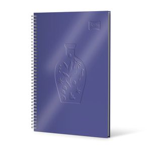 Cuaderno Argollado 5 Materias Pasta Dura 105 Cuero Femenino 5 Materias Scribe Surtido