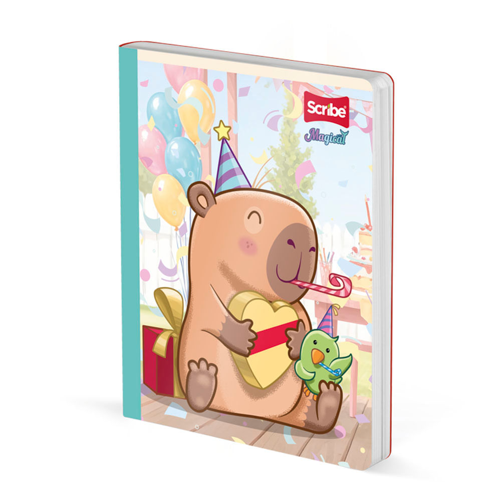 Cuaderno Cosido 95 Magical 50 Hojas Rayado Scribe Surtido