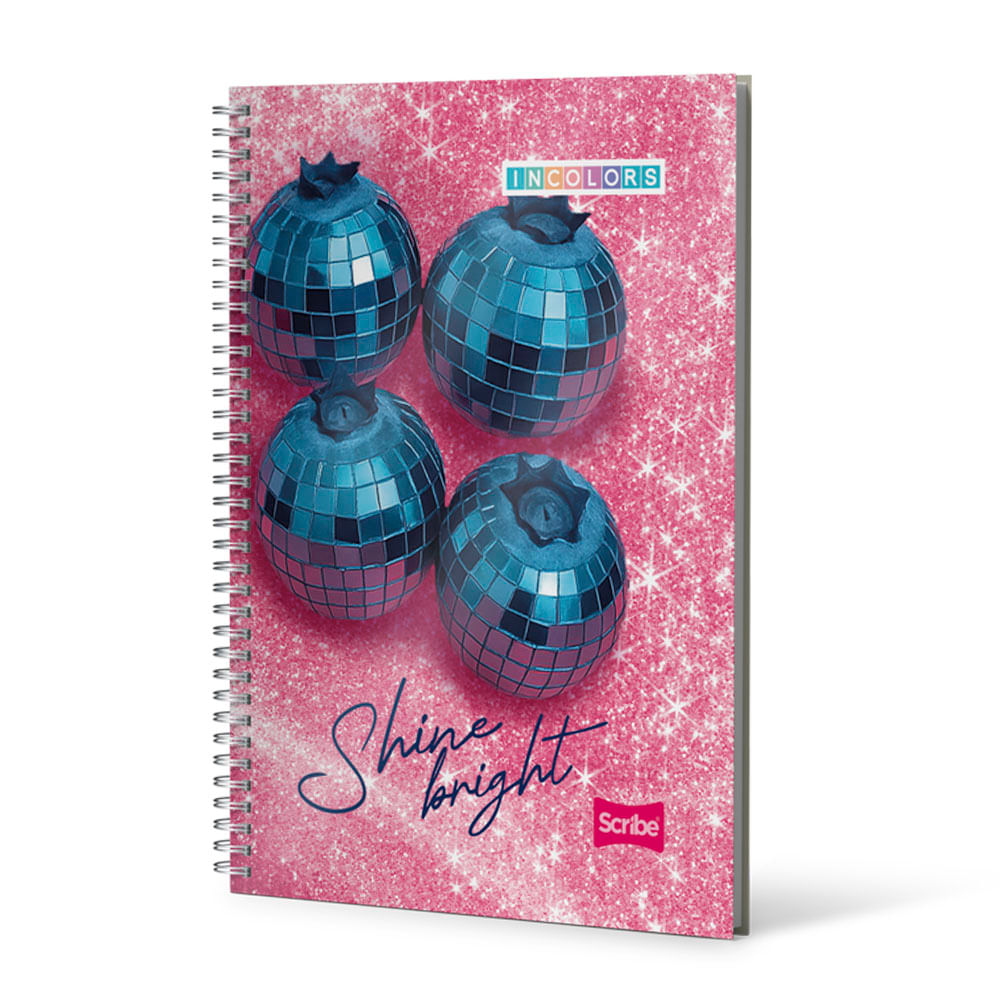 Cuaderno Argollado Pasta Dura 95 Incolors 80 Hojas Cuadriculado Scribe Surtido