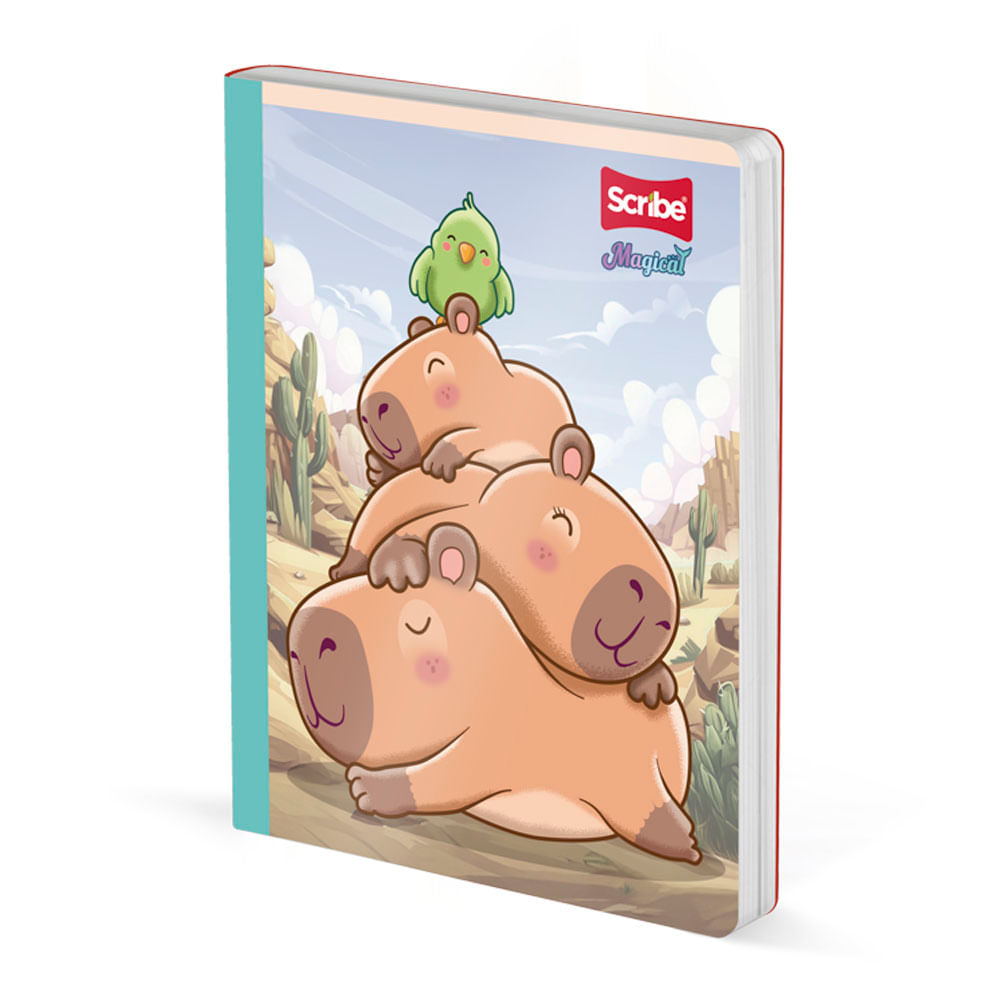 Cuaderno Cosido 95 Magical 100 Hojas Doble Línea Scribe Surtido