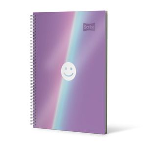 Cuaderno Argollado 7 Materias Sport Femenino 175 Hojas Mixto Scribe Surtido