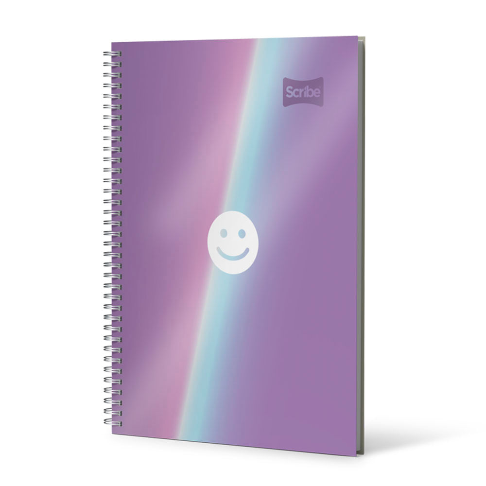 Cuaderno Argollado 7 Materias Sport Femenino 175 Hojas Mixto Scribe Surtido