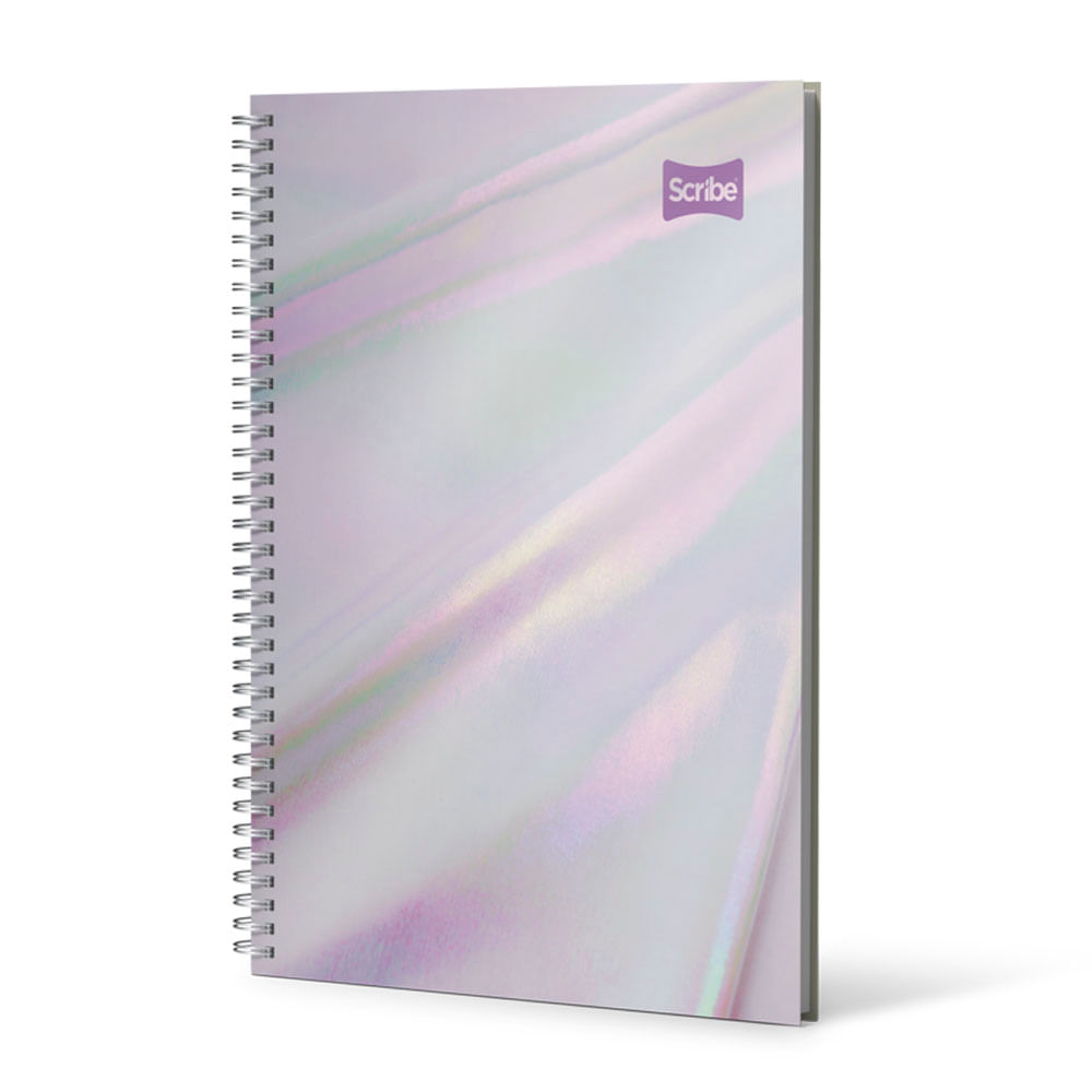 Cuaderno Argollado Pasta Dura 105 Sport Femenino 80 Hojas Rayado Scribe Surtido