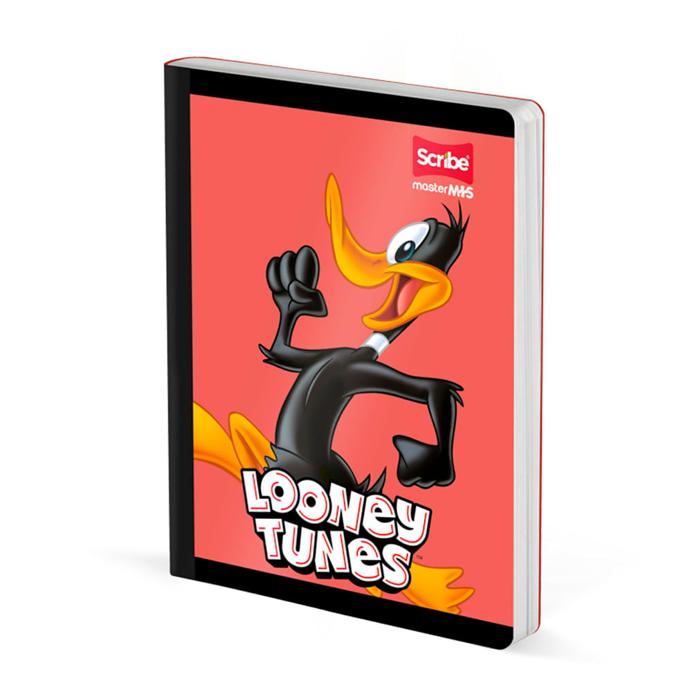 Cuaderno Cosido Looney Tunes 50 Hojas Cuadriculado Scribe Surtido