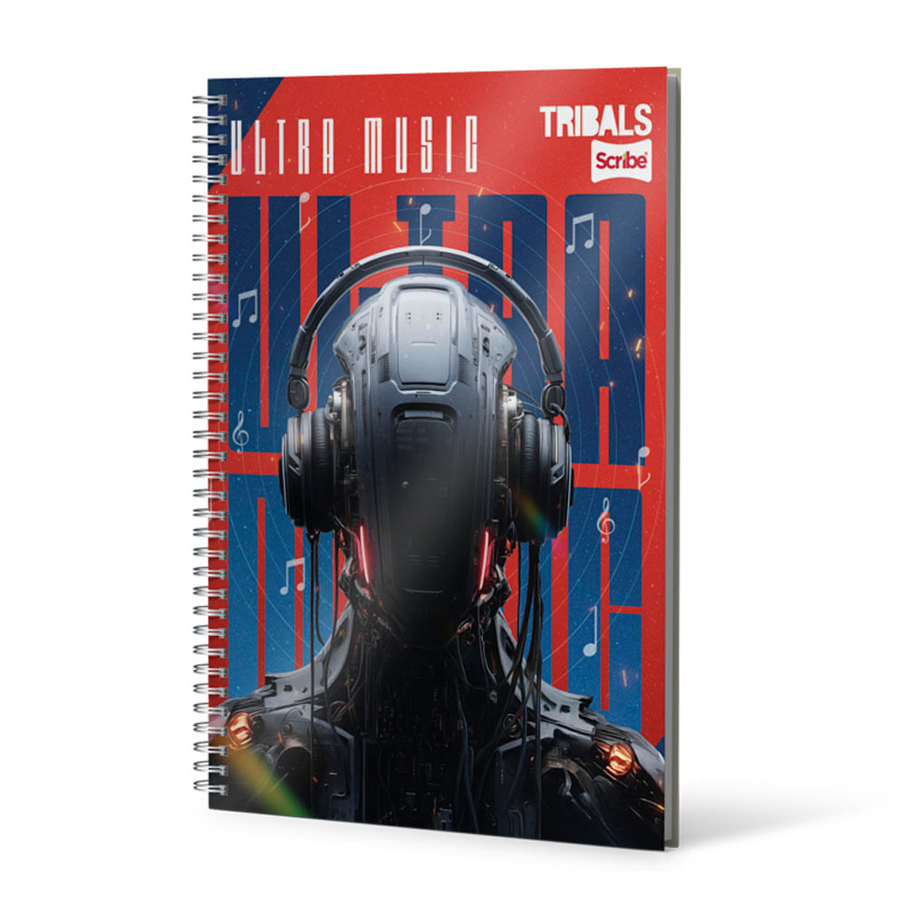 Cuaderno Multimaterias Tribals 7 Materias Cuadriculado Grande Surtido