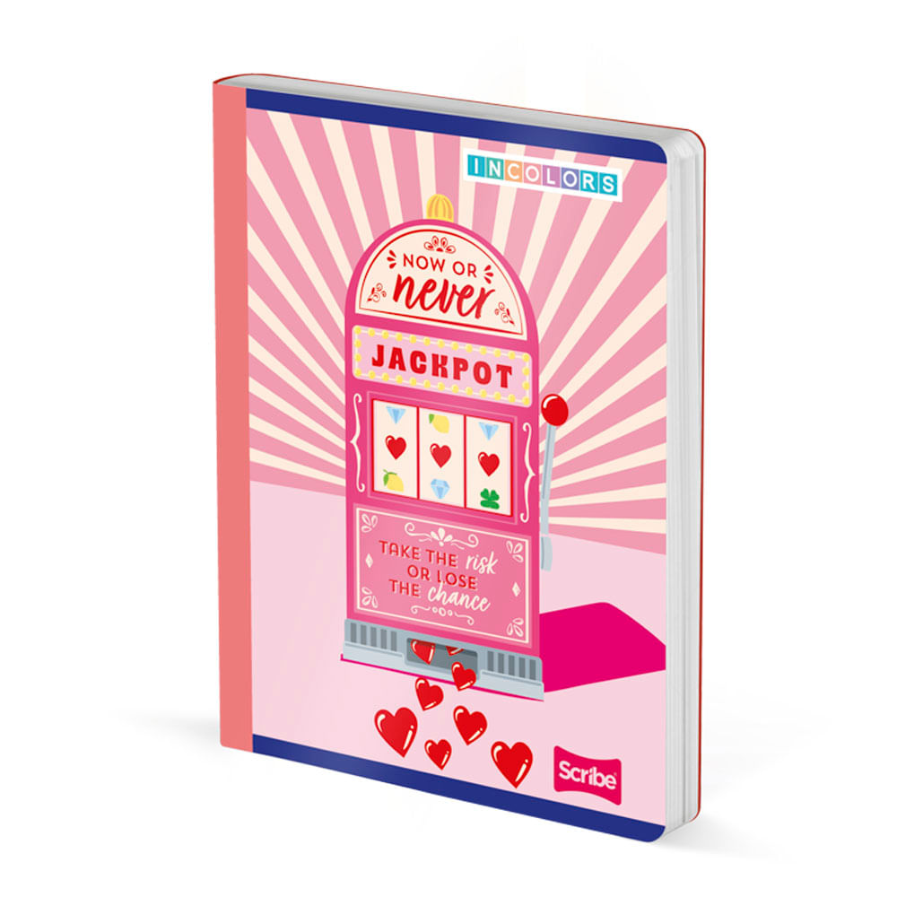 Cuaderno Cosido Incolors 100 Hojas Doble Línea Scribe Surtido