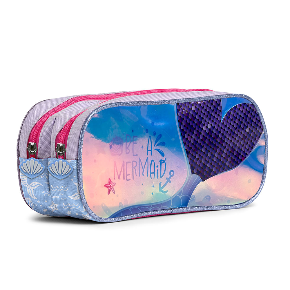 Cartuchera Kids Mermaid Scribe