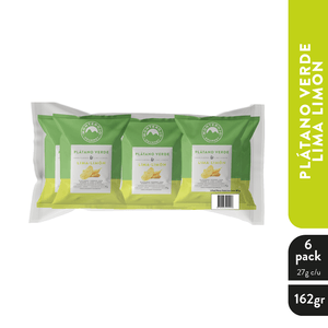 Plátanos Monterojo Verde Lima Limón 6Und 180g